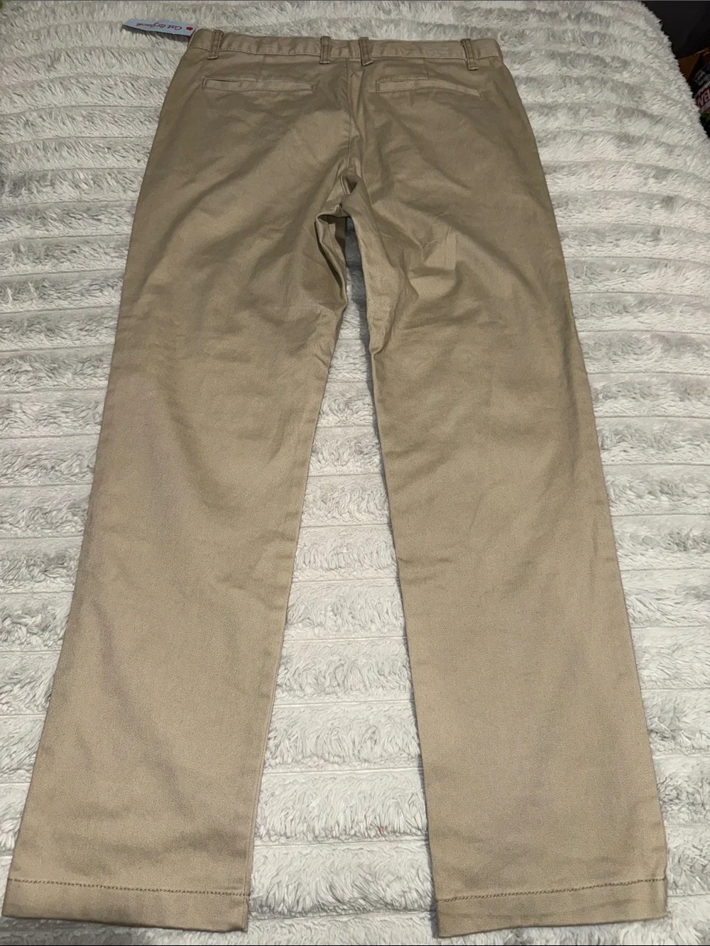 Cat & Jack Tan Kids Straight Chino Pants